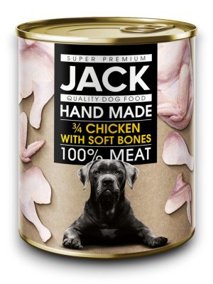 Jack super premium 3/4 chicken canned 800g