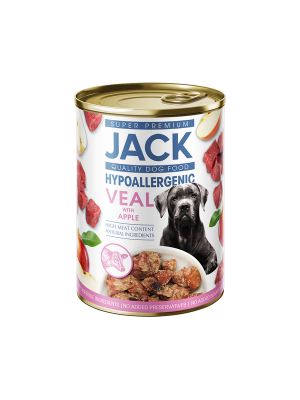 Jack hipoallergén pástétom 400g borjúhús almával