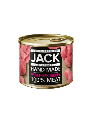 Jack super premium kutya konzerv pulyka 200g