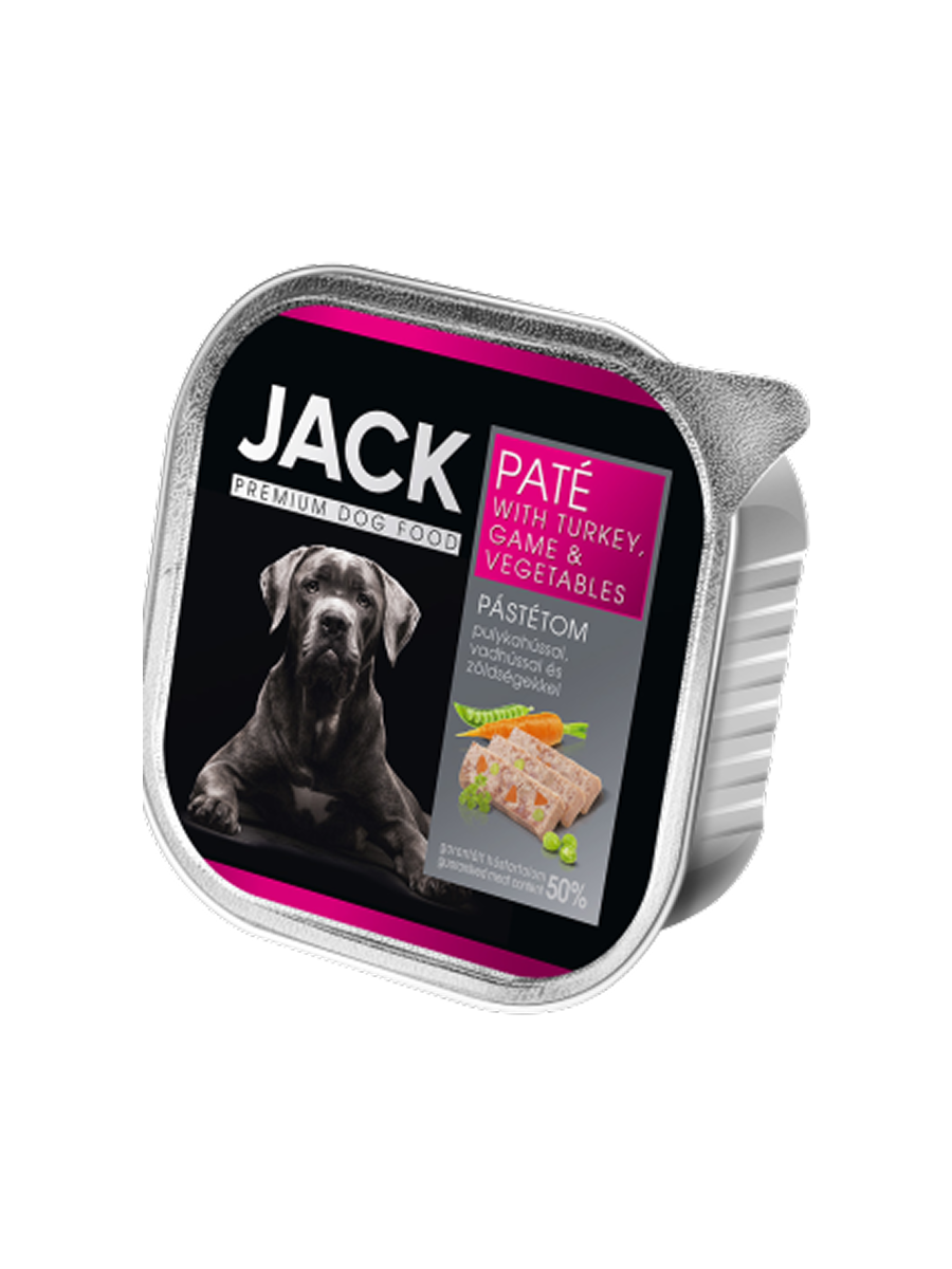 Jack pulyka, vad és zöldség pástétom 150g