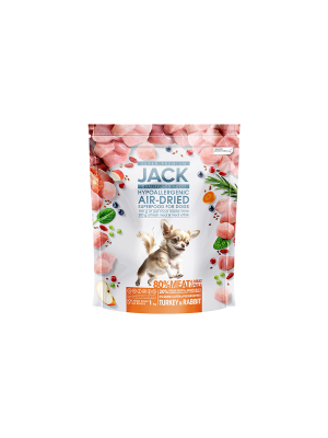 JACK Air-dried száraztáp, hipoallergén, nyúl-pulyka 1 kg