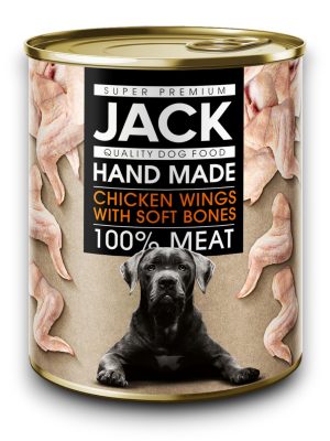 Jack kutya konzerv csirkeszárnyak 800g